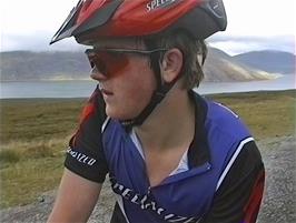 Gavin at the Little Loch Broom Viewpoint